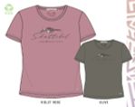 Lizzy - Skattebol SAL109, Colour: Olive Green, Sizes: Small