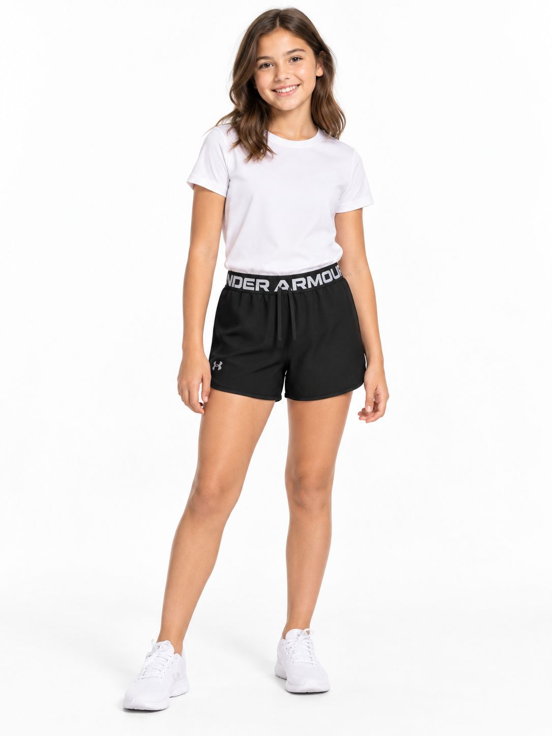 Under Armour - Play Up Solid Shorts Youth - Black, SIze: Y-Small