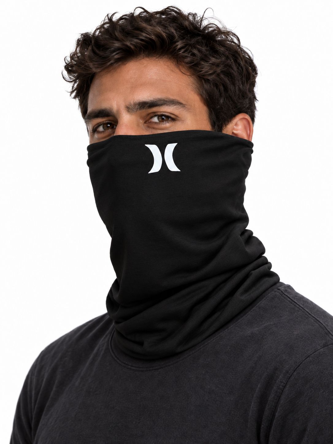 Hurley - Multi-Functional Gaiter Buffs - 4 colour options, Colour: Black