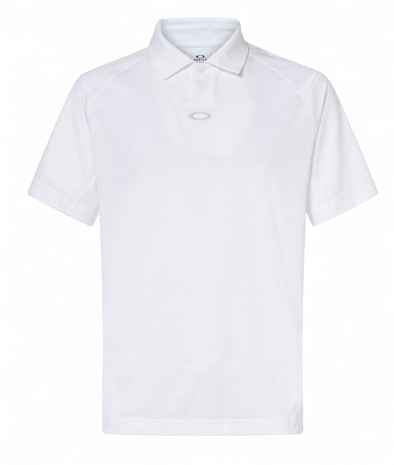 Oakley - Polo - C1 Wave Length Stripe -White, Colour: White, Sizes: X-Small