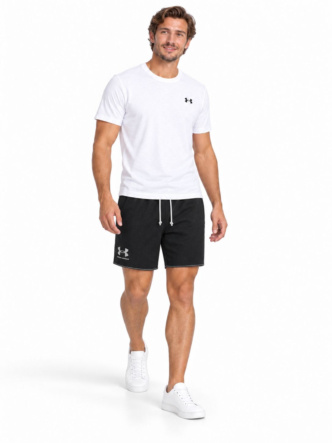 Under Armour - UA Rival Terry 6in Short - 1382427-001, SIze: XS