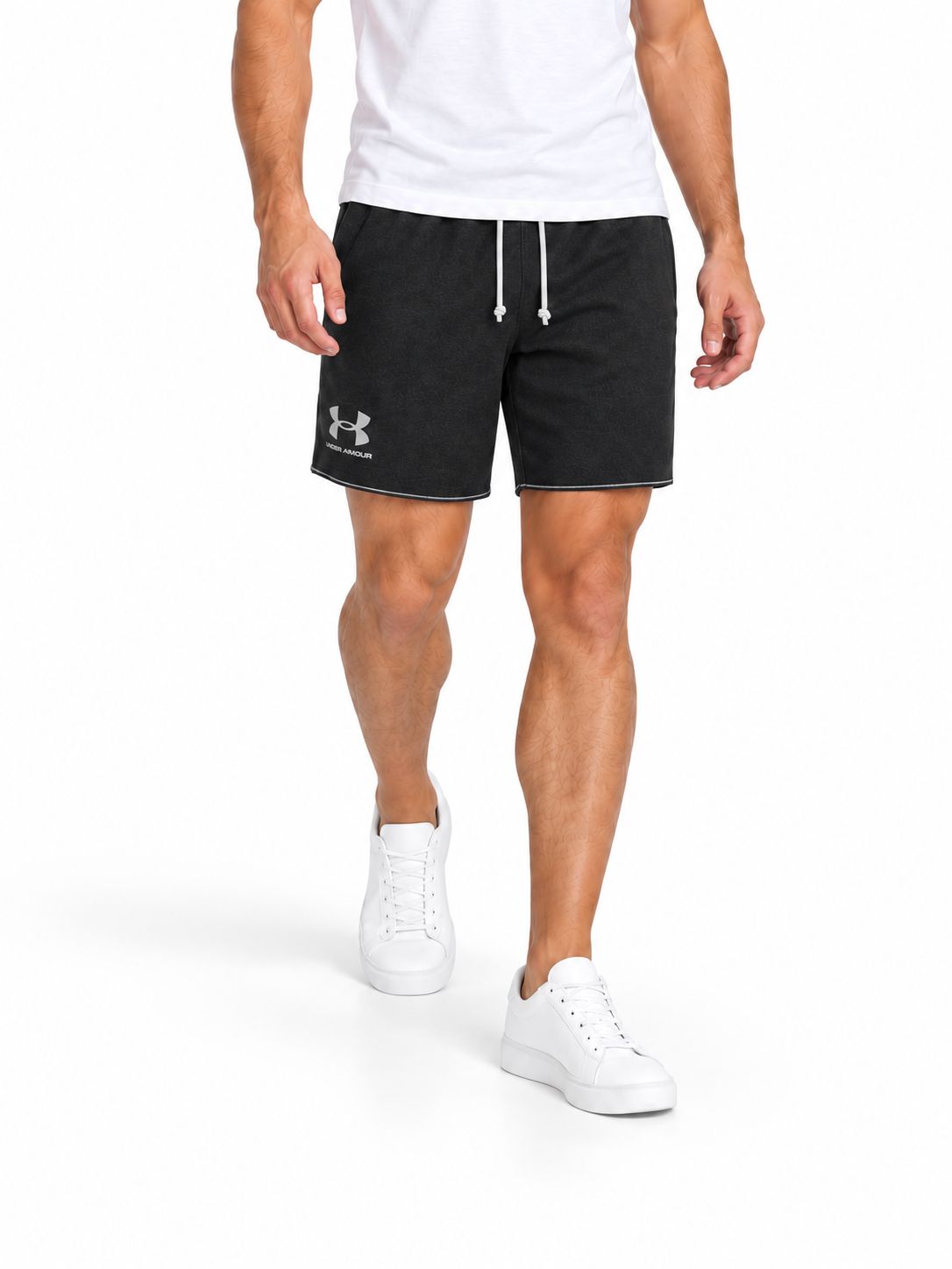 Under Armour - UA Rival Terry 6in Short - Black, SIze: XS