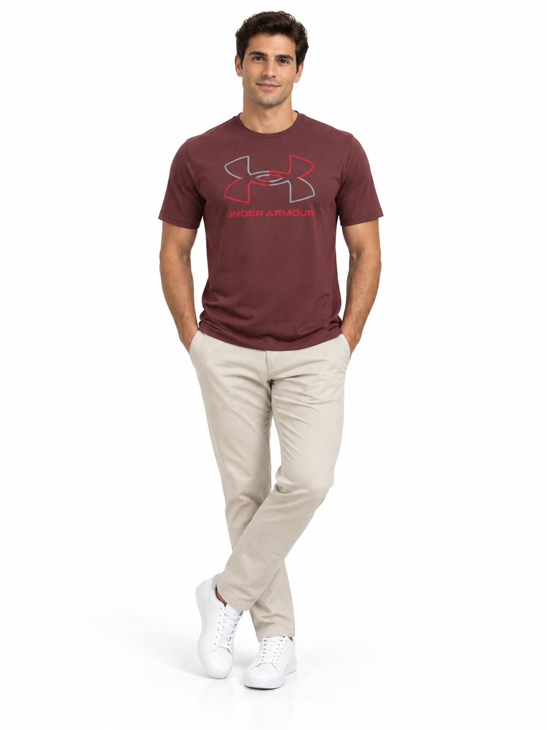 Under Armour - Tees - UA GL Foundation Update SS - 1382915-625, Sizes: XSmall