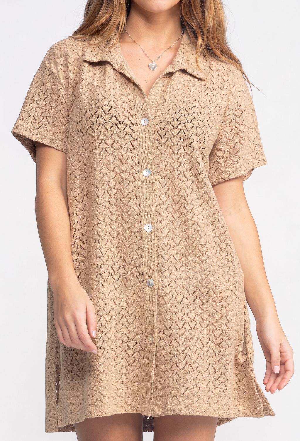 Roxy - Dalia Beach, Colour: Warm Taupe, Sizes: X-Small