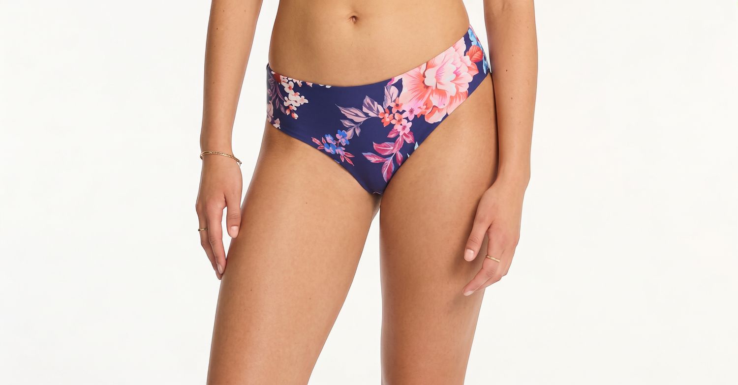 Sea Level - Mid Bikini Pant - French Navy, Size.: 32