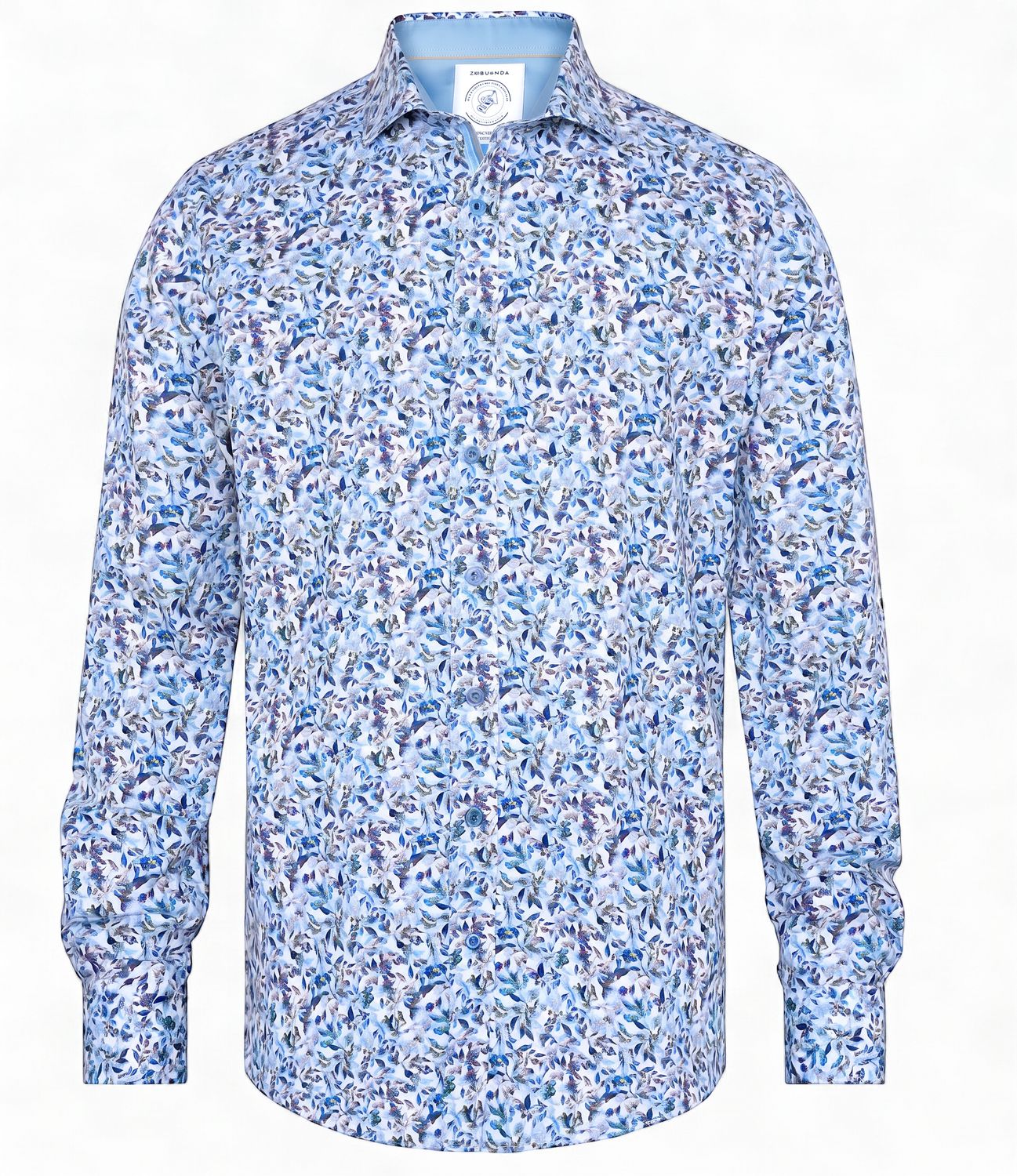 FNF - 31.003 - Cobalt Citrus Long Sleeve Shirt, Size.: Small