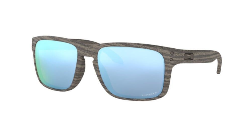 Oakley - Sun Glasses 9102J9, Colour: Woodgrain Prizm Deep Water Polar, Description: Holbrook