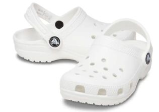 Crocs - Classic Kiddies Clog K - White - C11-J6, Sizes: C11