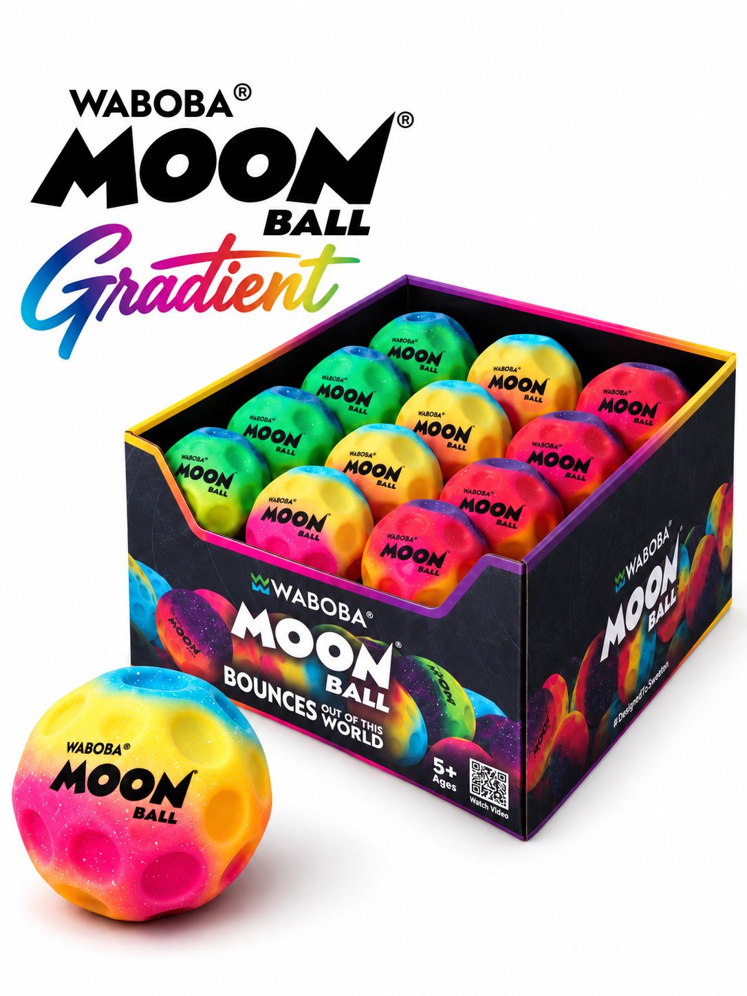 Waboba - *Moon Ball - Gradient Moon Ball