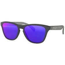 Oakley - Sun Glasses - OJ9006-0753, Colour: Matt Carbon Grey Ink/Red Iridium, Description: Frogskins XS