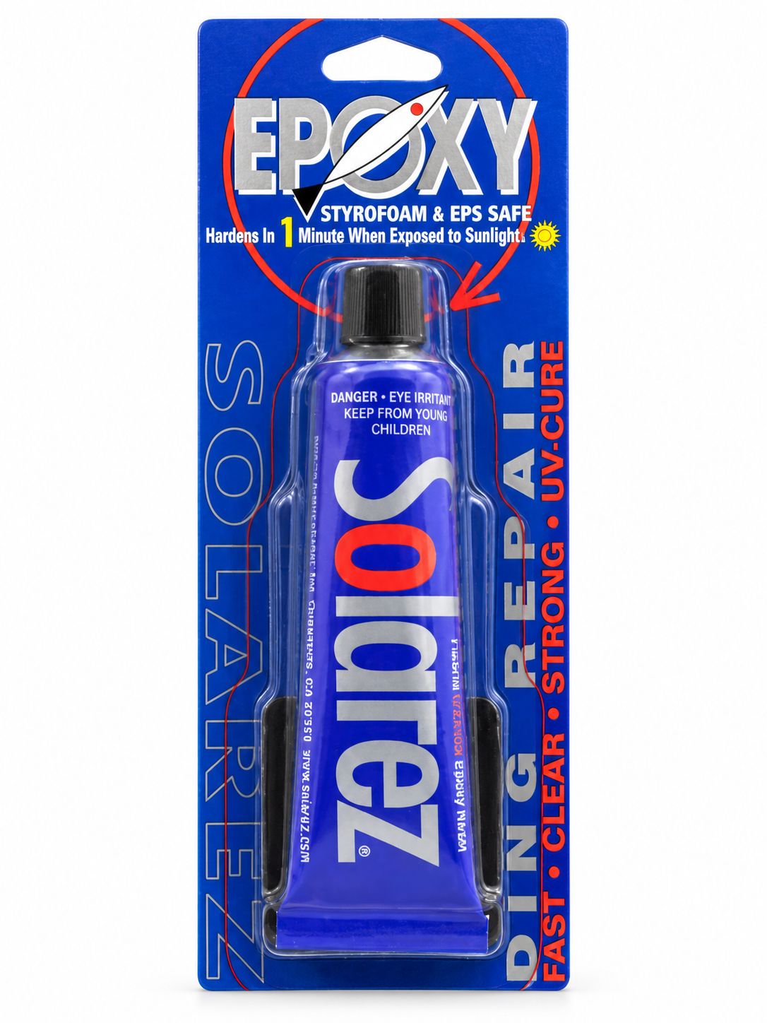 Solarez - Epoxy Weenie Tube, Size.: 0.5oz