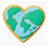 Crocs - Jibbitz - World Heart - 10009832
