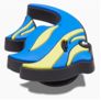 Crocs - Jibbitz Yellow Striped Fish - 10009865, Size.: Singles