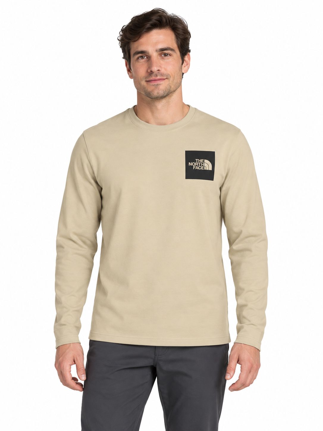 The North Face - M L/S Fine Tee - EU, Sizes: Small