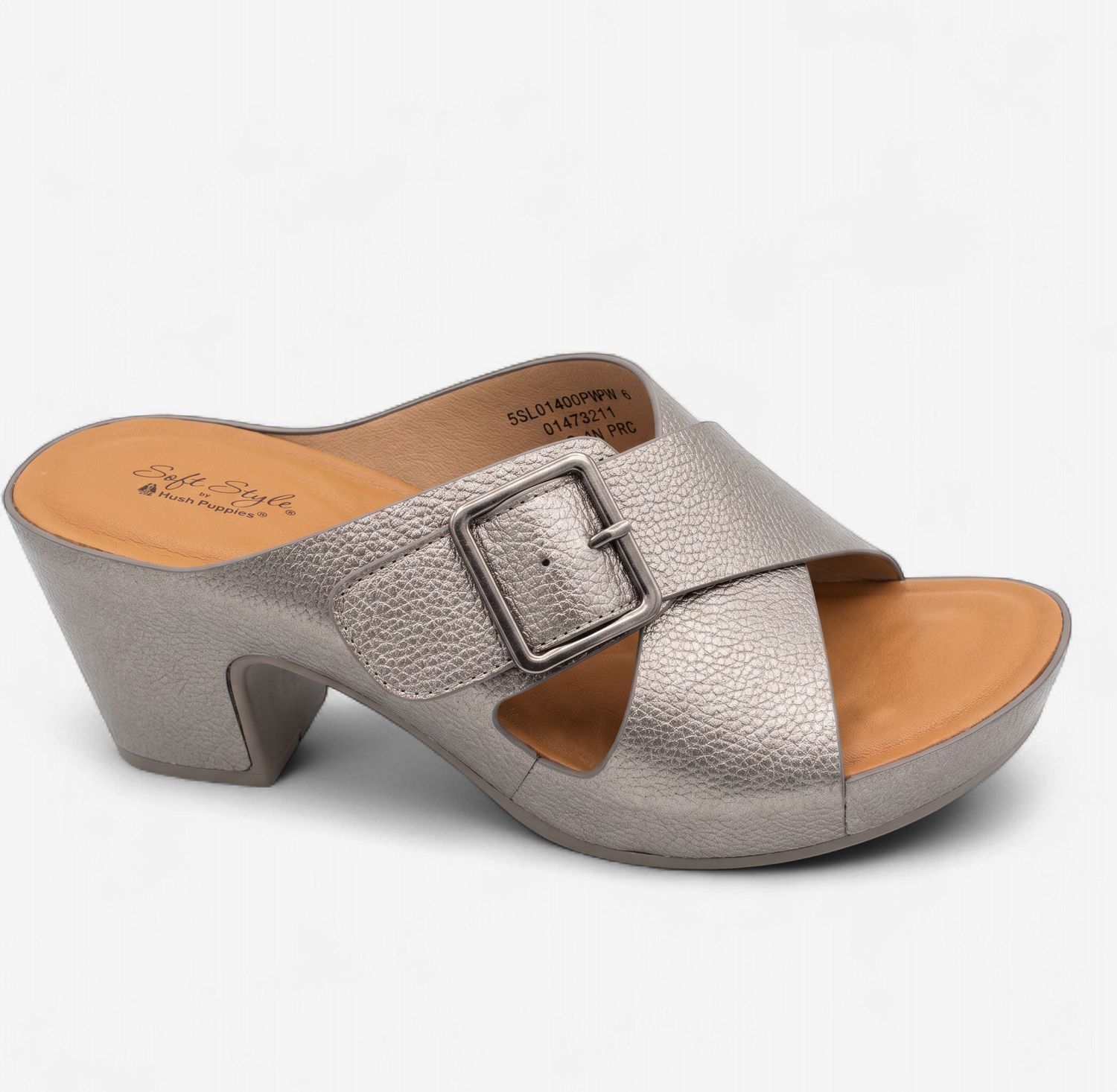 Hush Puppies - Caden - Pewter, Size.: UK 4