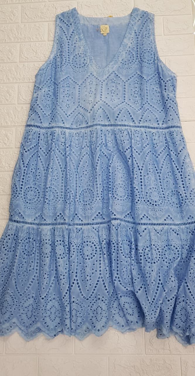 RYY - Alita S/Less Dress - Blue, Size.: X-Small