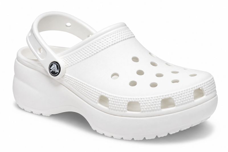 Cross - Classic - Adult Platform Clog Womens - White