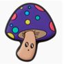 Crocs - Jibbitz - Purple Mushroom - 10010263, Size.: Singles