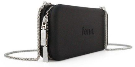 Fenn - Wallets - Black - Silver Chain