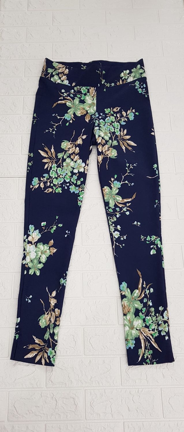 Silva - Printed Navy Jegging