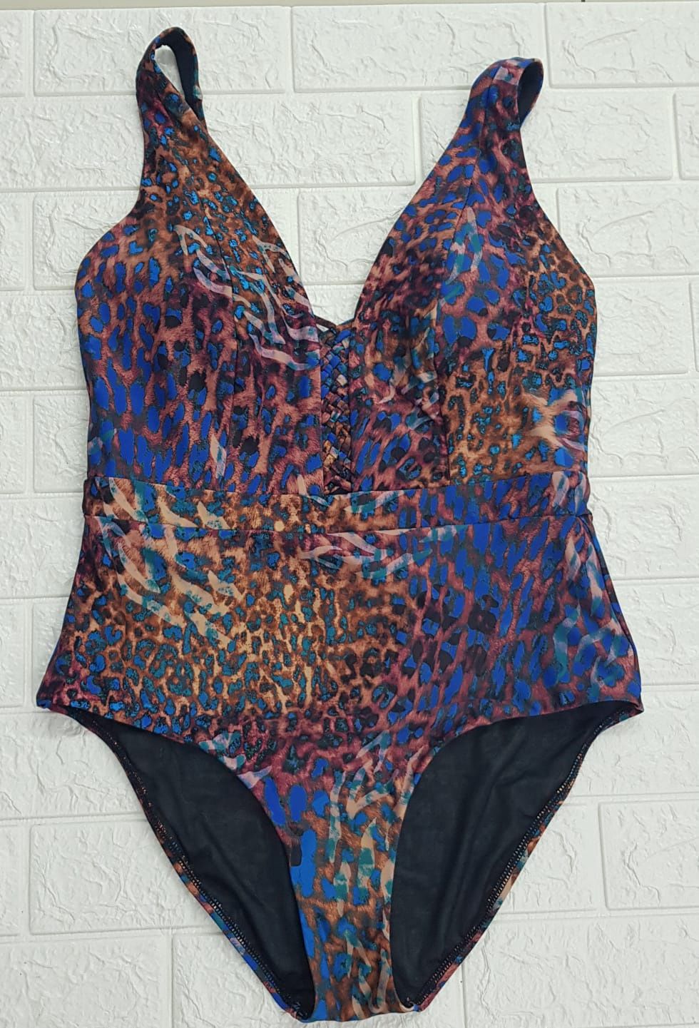 Sea Level - Hunter Cheeky Leopard/One Piece / Blue /SL1594HT