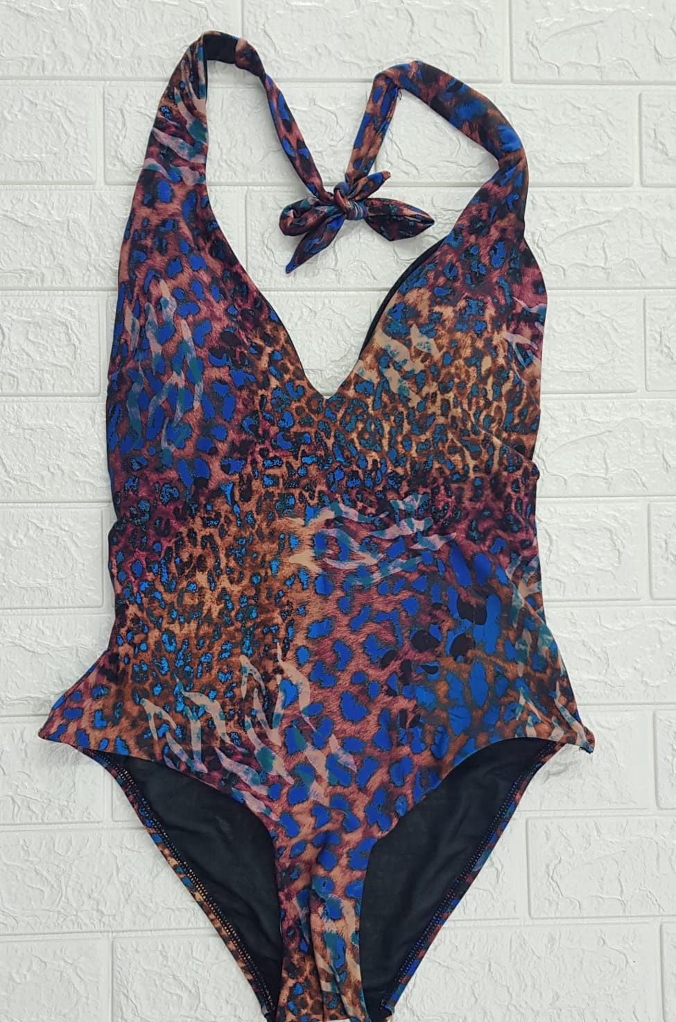 Sea Level - Hunter Cheeky Leopard/One Piece / Blue /SL1594HT
