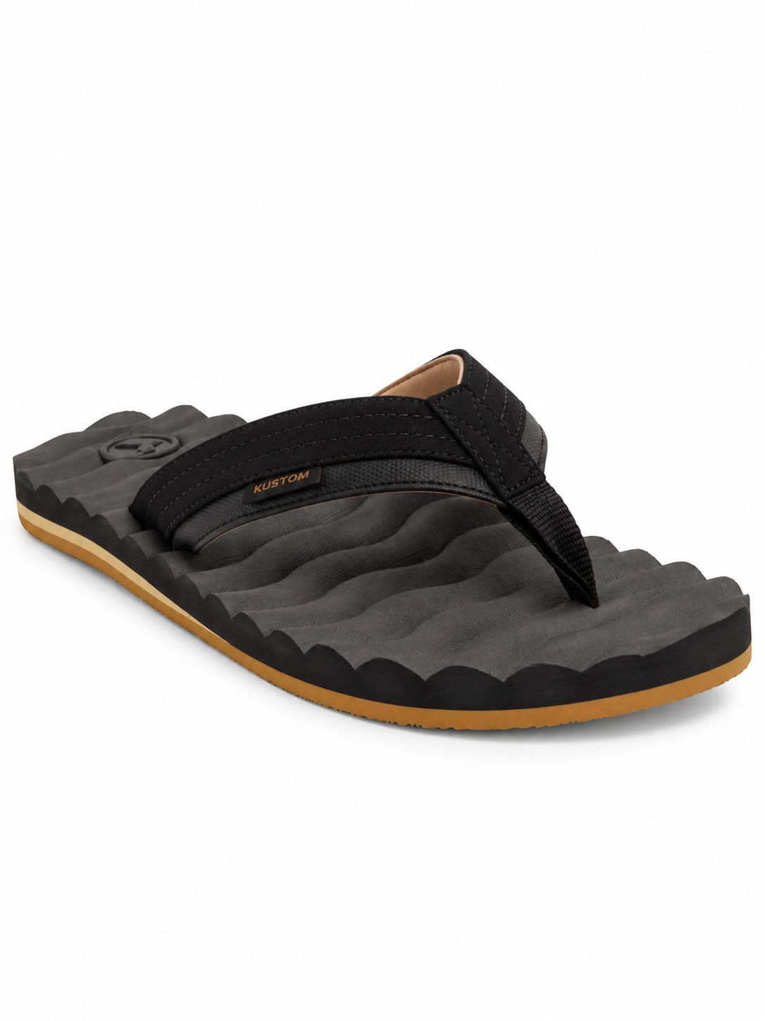 Kustom - Hummer - Black/Tan, Sizes: UK8