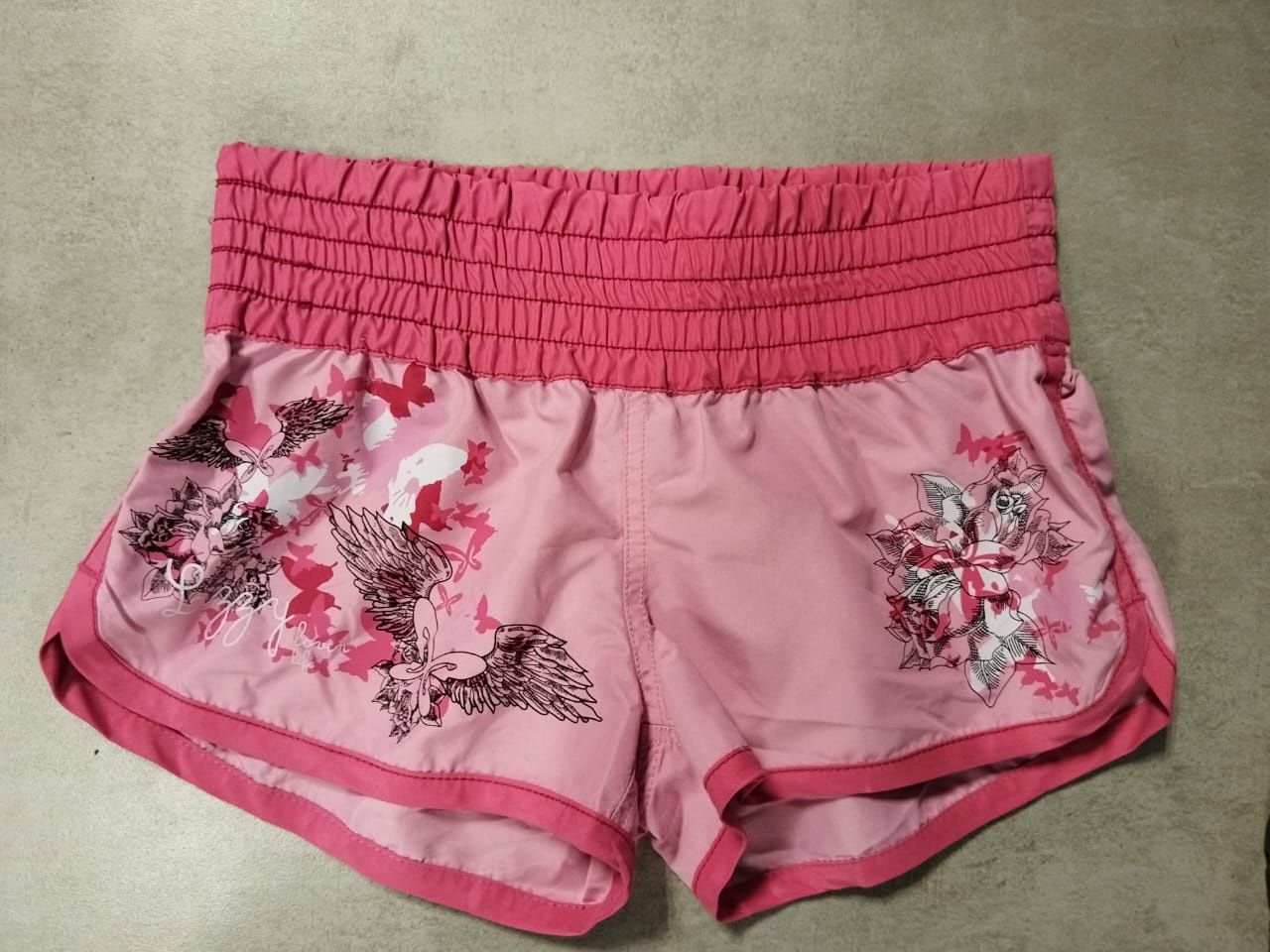 Lizzy - Ladies Shorts, Colour: Pink/Floral Pattern, Size.: Size 30