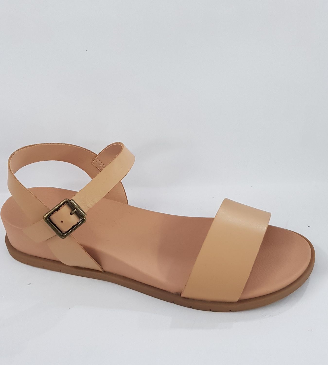 Hush Puppies - Graice Nude Cow Leather, Size.: UK 4