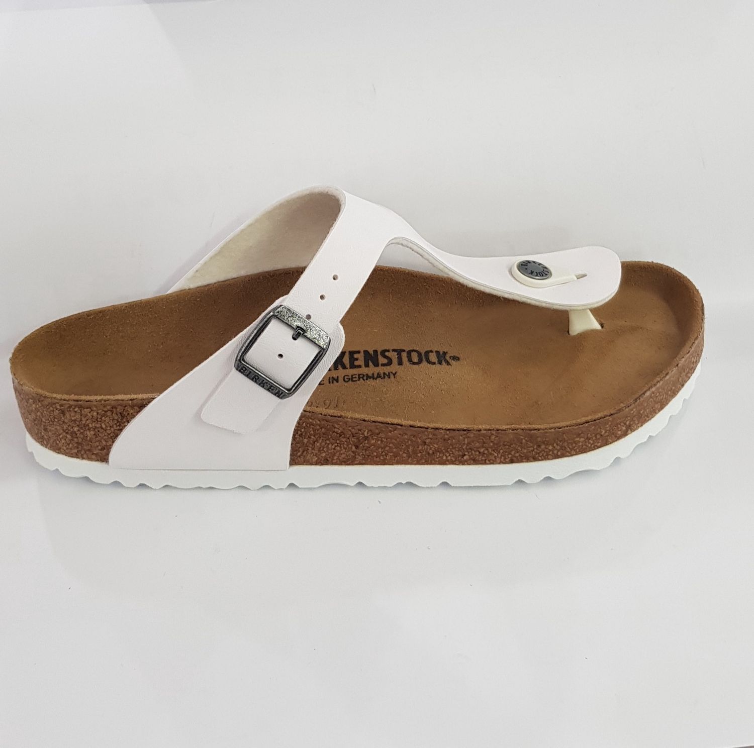 Birkenstock - Gizeh Birko FL - White - 39R