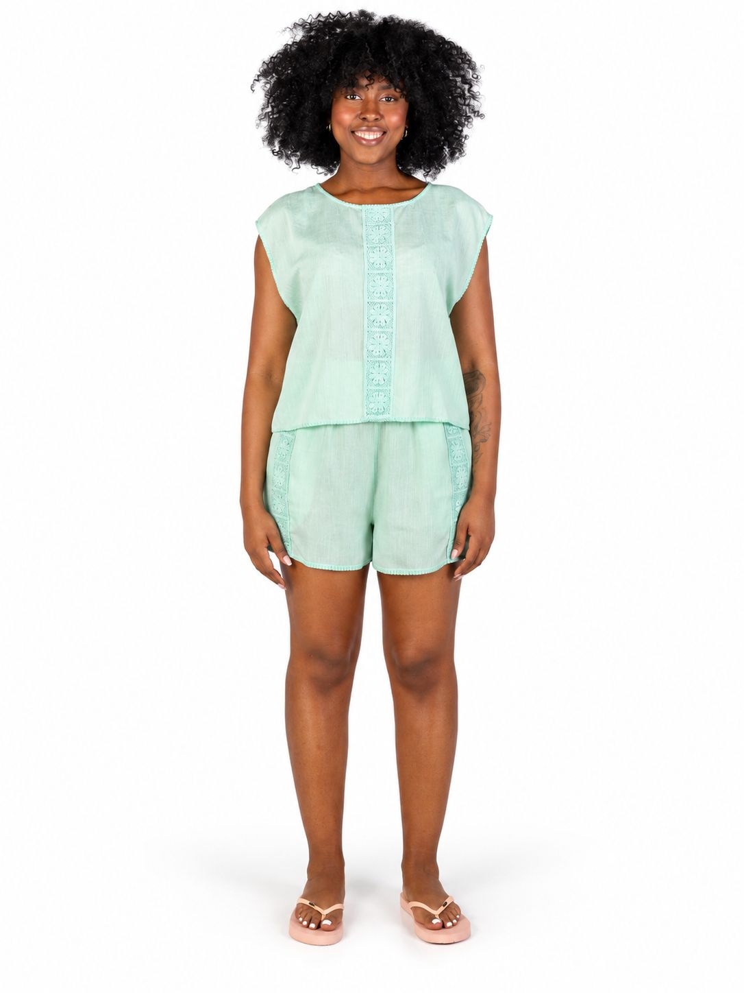 Lizzy - Emsie Shorts - Mint, Sizes: X-Small