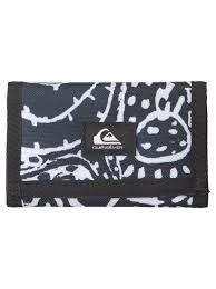 Quikilver - The Everydaily Wallet, Colour: Black/White