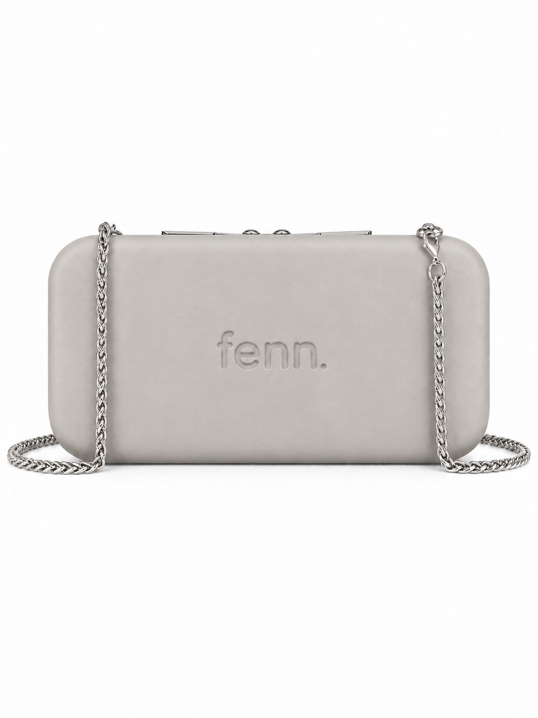 Fenn - Wallets - Mushroom/ Grey - Silver Chain, Colour: Mushroom