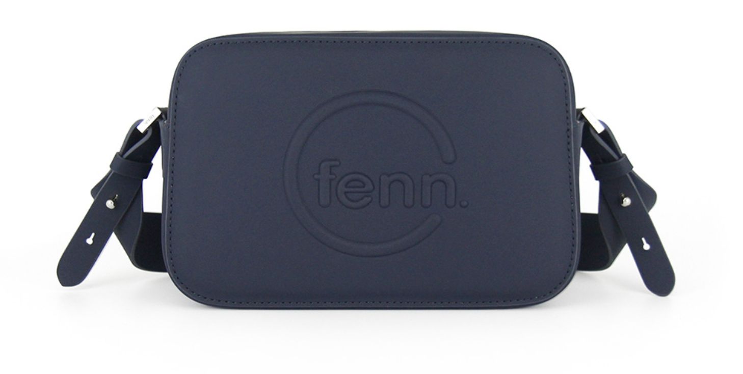 Fenn Collection - Crossbody – Navy – Silver Zip
