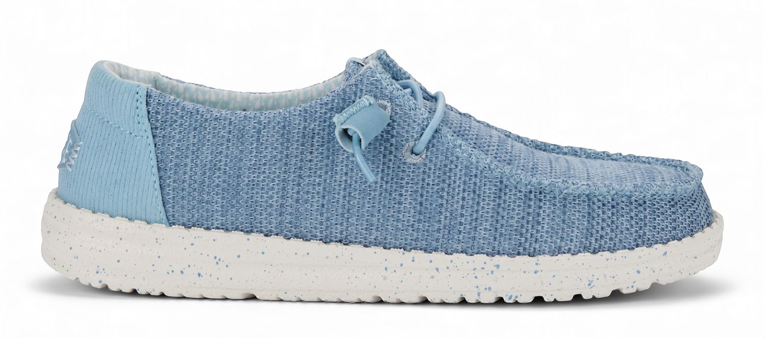 Hey Dude - Wendy Stretch Sox - Blue Breeze, Sizes: UK4