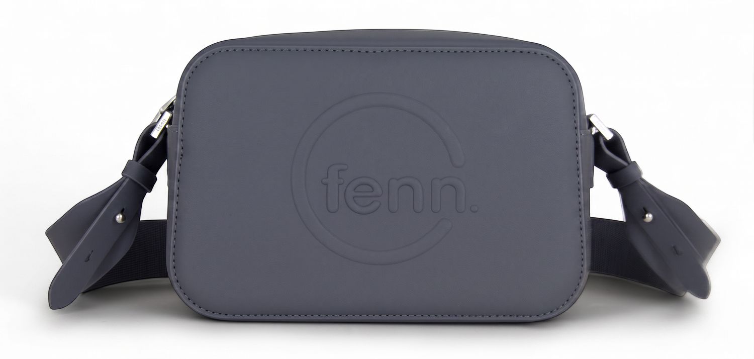 Fenn - Crossbody - Denim - Silver Zip, Sizes: One Size