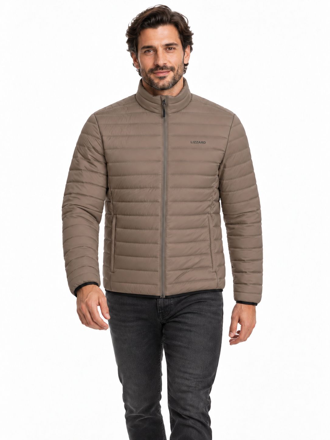 Lizzard - Eydie - Mens Puffer Jacket, Colour: Timber, Sizes: X-Small
