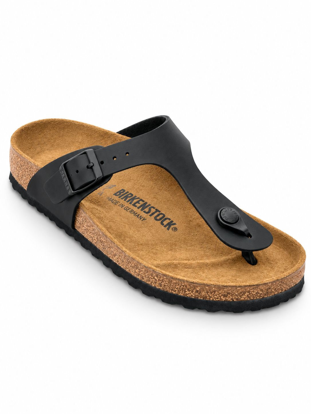Birkenstock - Gizeh Birko Flo - Black, Sizes: 37N