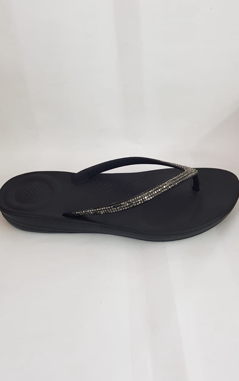 Fitflop - Iqushion - Sparkle Black