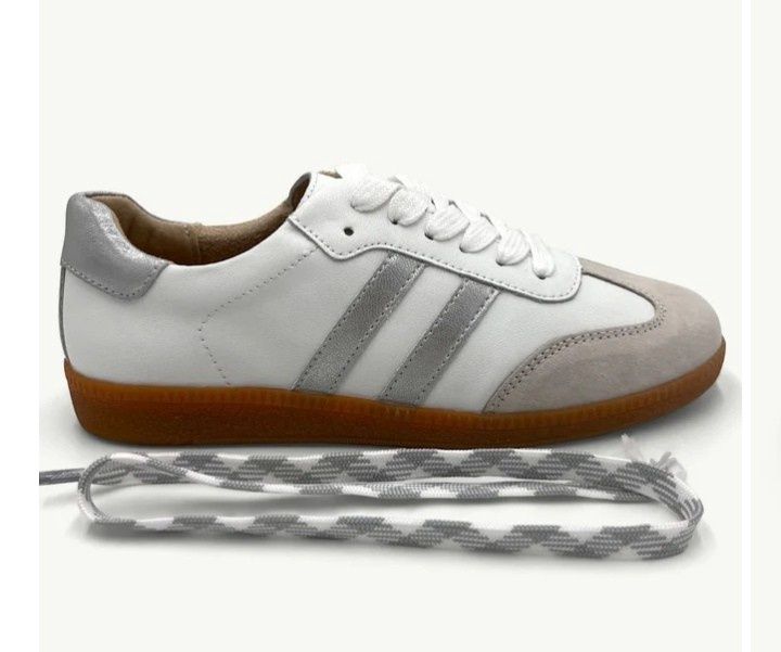 Julz - Shiloh - White ,Beige , Grey, Size.: UK 4 (37)