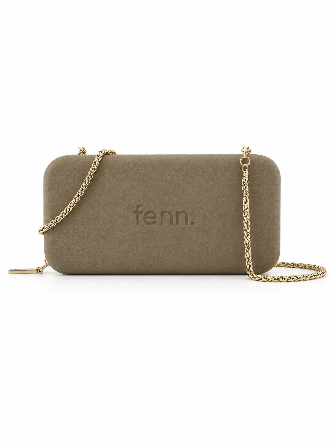 Fenn - Wallets - Stone - Gold Chain, Colour: Stone
