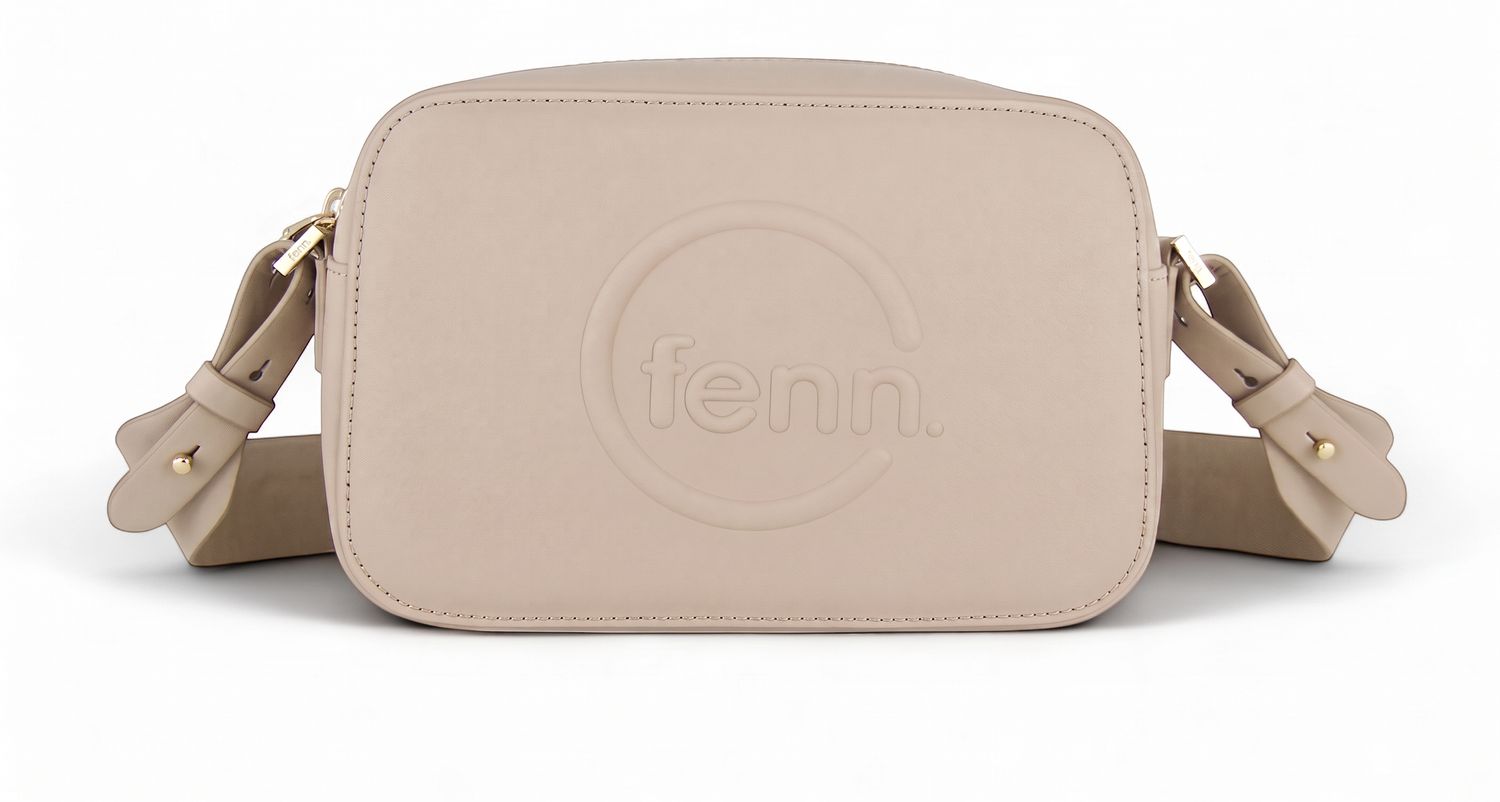 Fenn - Crossbody – Sand – Gold Zip, Size.: One Size