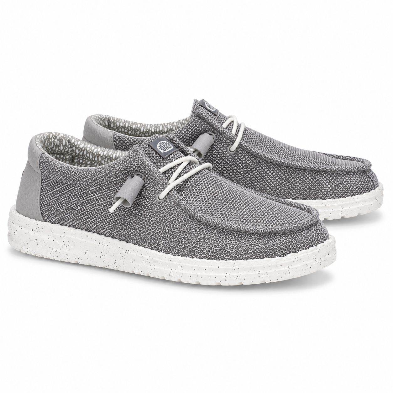 Hey Dude - Wendy Stretch Sox - Light Grey - 41878-007, Sizes: UK4