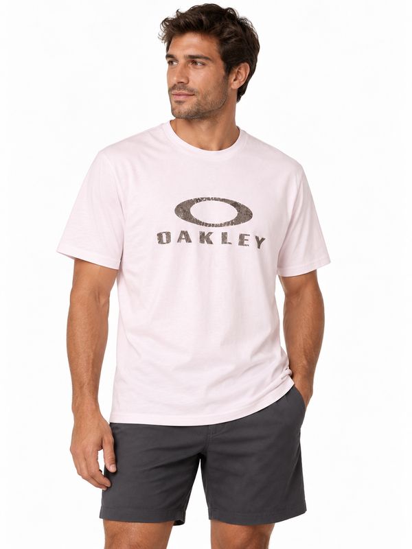 Oakley - Enhance Topo Bark Tee -White