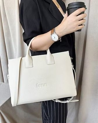 Fenn Collection - Laptop Bag, Colour: White