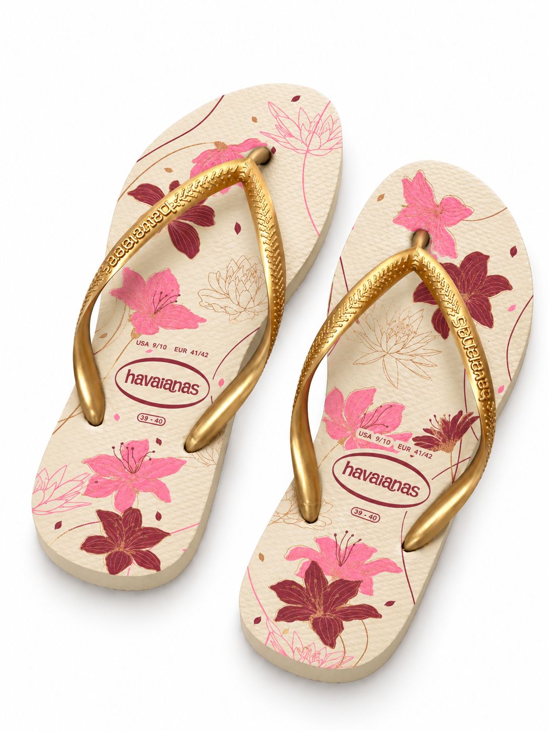 Havaiana - Slim Organic - Floral, Size.: W35/36