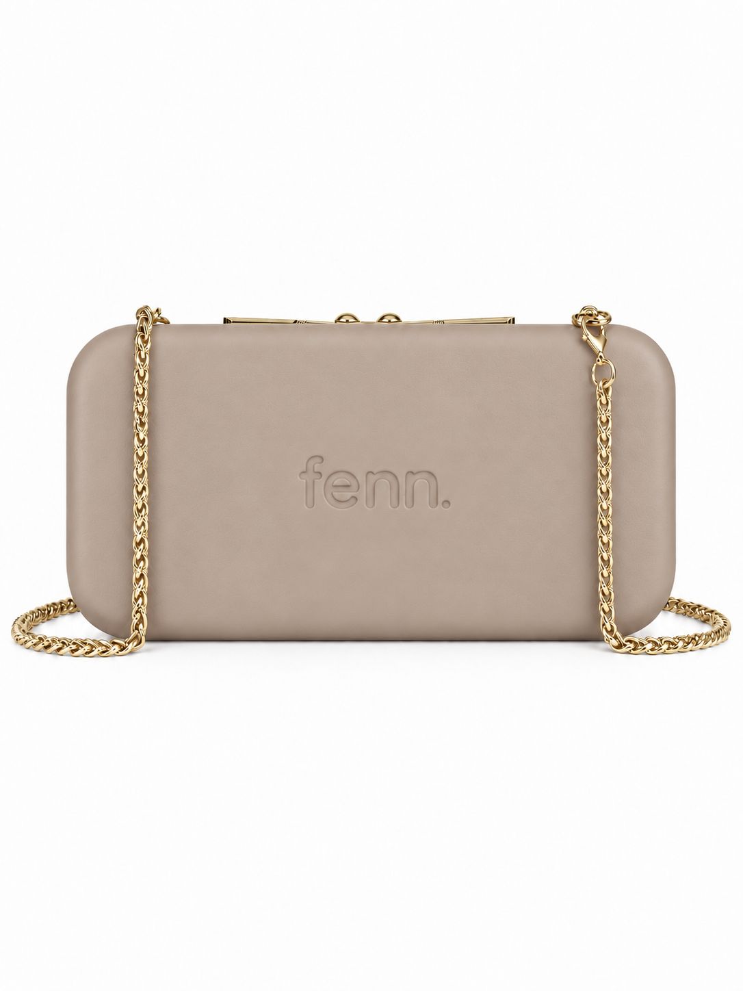 Fenn - Wallets - Sand - Gold Chain, Colour: Sand
