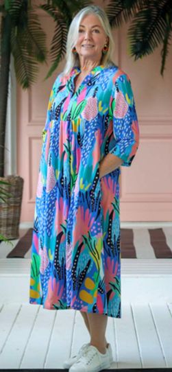 Frock n Roll - Audrey Front Pleat Dress, Size.: Small