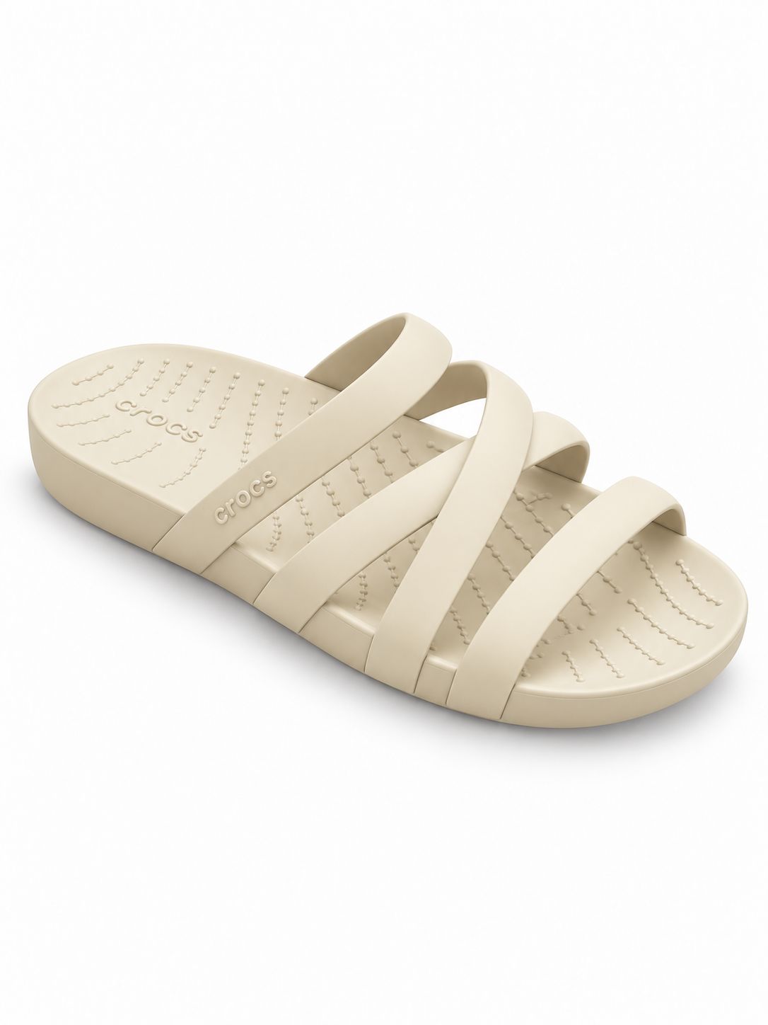 Crocs -  Crocs Splash Strappy - Bone - W4