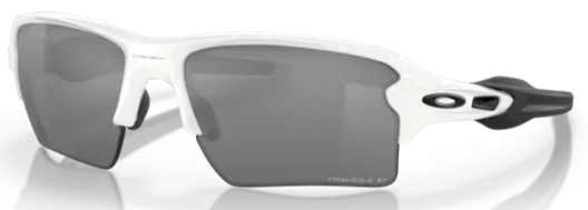 Oakley - Sun Glasses Youth 91888159, Colour: Polished White Prizm Black Polarized, Description: Flak 2.0